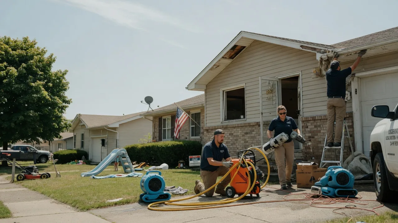 Water Damage Restoration in Strasburg, IL near me